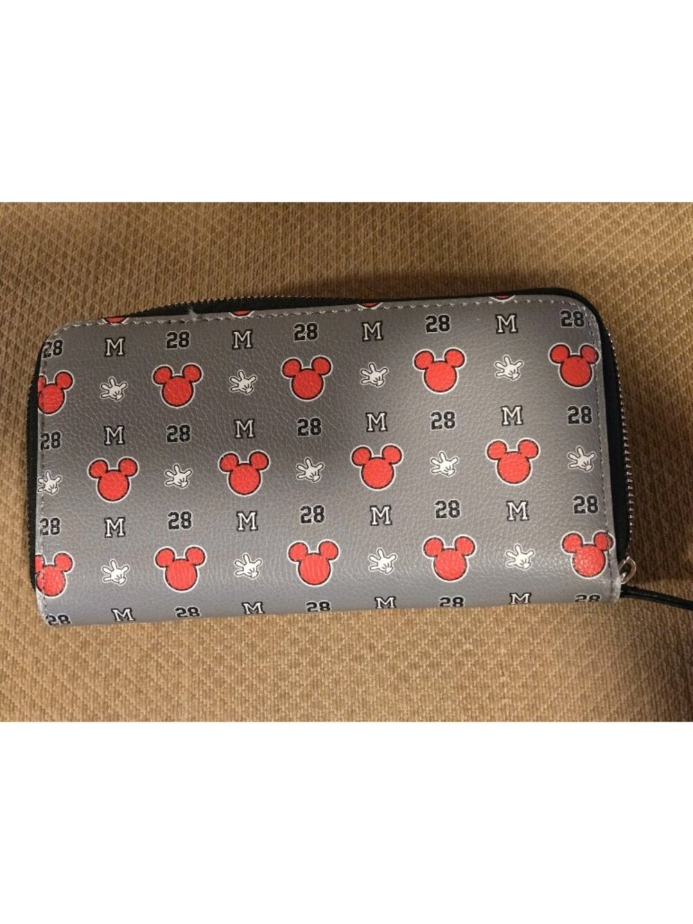 Mickey Mouse zip-around wallet
